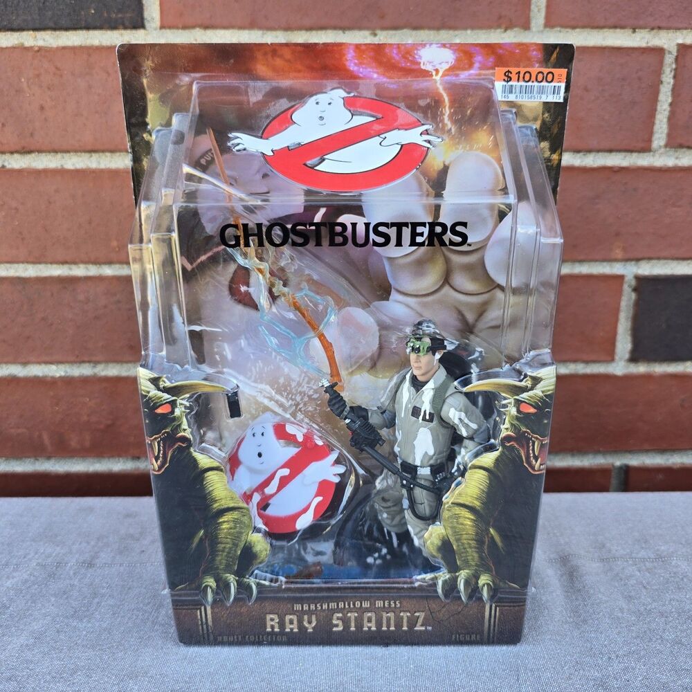 2010 Mattel Ghostbusters Matty Collector Marshmallow Mess Ray Stantz 6" Figure